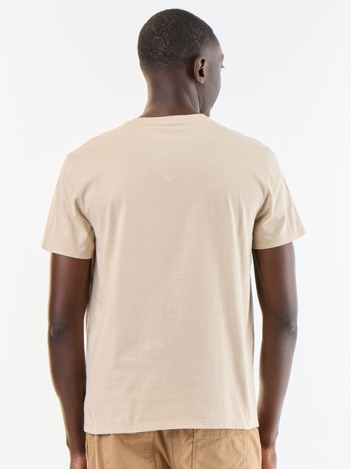 T-shirt dritta in jersey tinta unita - Kiabi T-shirt dritta in jersey tinta unita - Kiabi