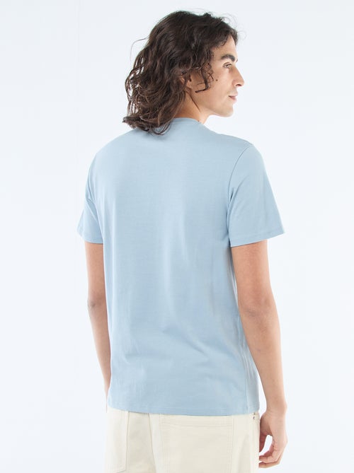 T-shirt dritta in jersey tinta unita - Kiabi