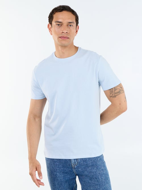 T-shirt dritta in jersey tinta unita - Kiabi T-shirt dritta in jersey tinta unita - Kiabi