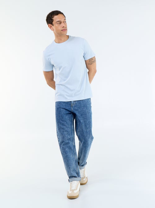 T-shirt dritta in jersey tinta unita - Kiabi T-shirt dritta in jersey tinta unita - Kiabi