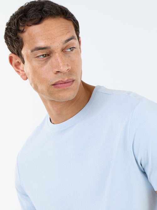 T-shirt dritta in jersey tinta unita - Kiabi T-shirt dritta in jersey tinta unita - Kiabi