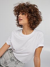 maglietta bianca kiabi