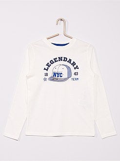 Bambino 3-12 anni - T-shirt eco-sostenibile stampata - Kiabi