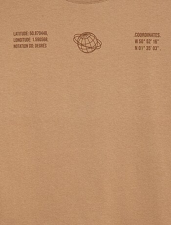 T-shirt effetto 2-in-1 a maniche lunghe