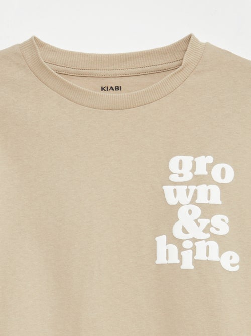 T-shirt effetto 2 in 1 - Kiabi