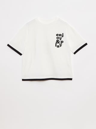 T-shirt effetto 2 in 1