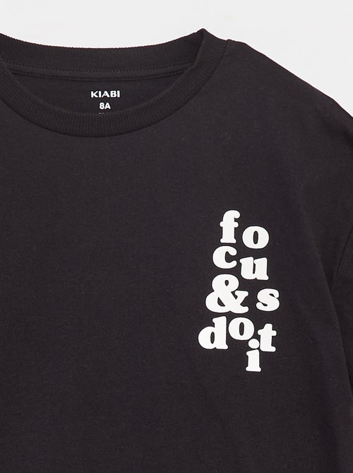 T-shirt effetto 2 in 1 - Kiabi