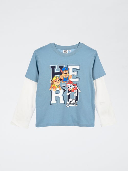 T-shirt effetto doppie maniche 'Pat Patrouille' - Kiabi T-shirt effetto doppie maniche 'Pat Patrouille' - Kiabi