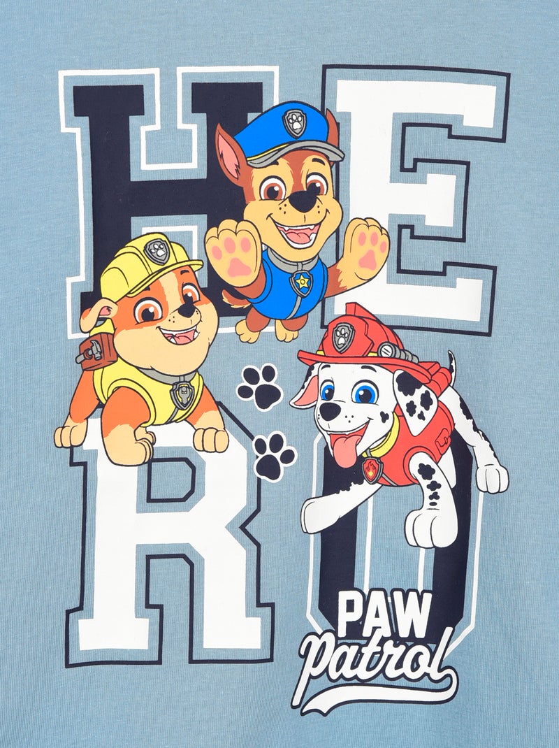 T-shirt effetto doppie maniche 'Pat Patrouille' Blu - Kiabi