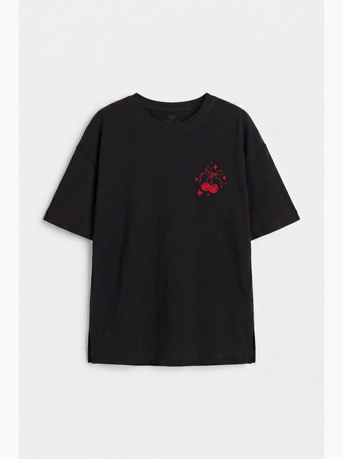 T-shirt elasticizzata in cotone tommy - Kiabi