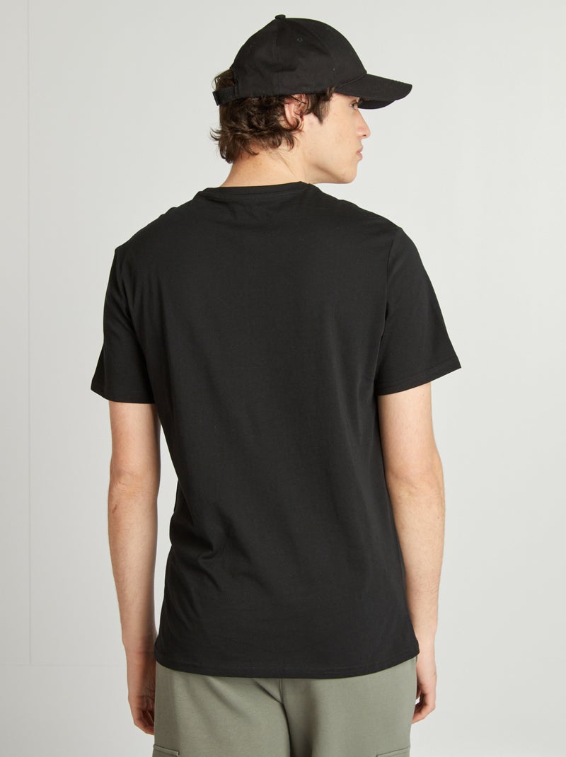 T-shirt en jersey stampato NERO - Kiabi