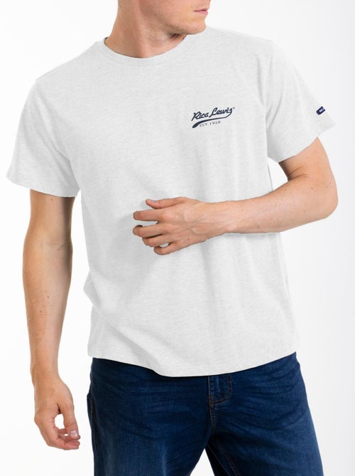 T-shirt essenziale in cotone SIGNAT1 - Kiabi