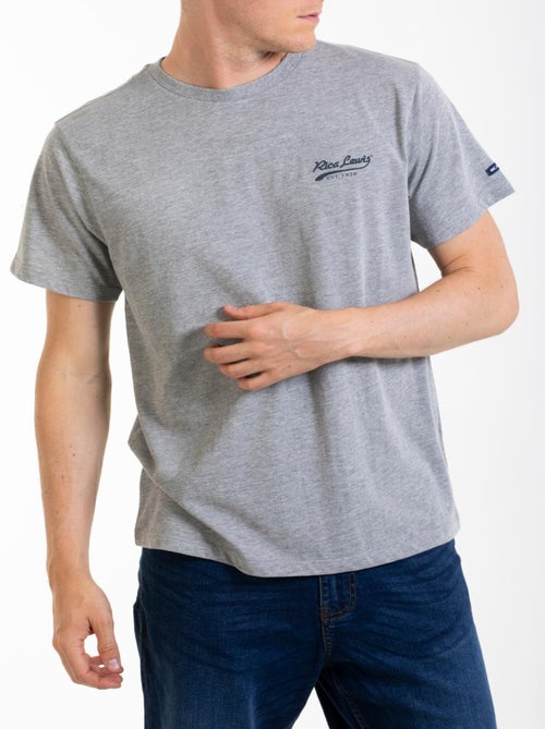 T-shirt essenziale in cotone SIGNAT1 - Kiabi