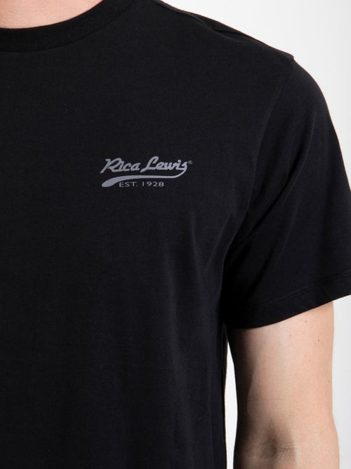 T-shirt essenziale in cotone SIGNAT1 - Kiabi