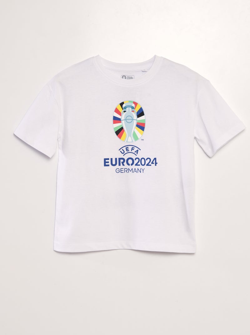 T-shirt Euro 2024 BIANCO - Kiabi