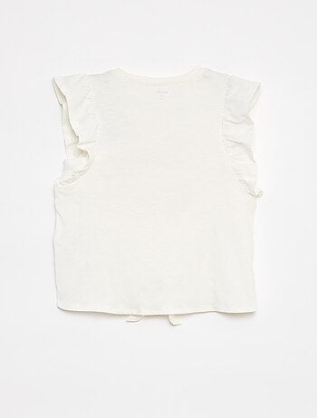 T-shirt fantasia in cotone