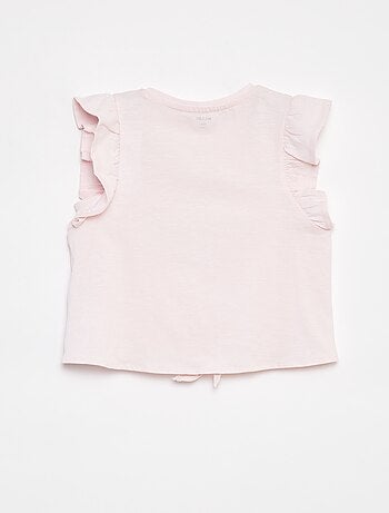 T-shirt fantasia in cotone