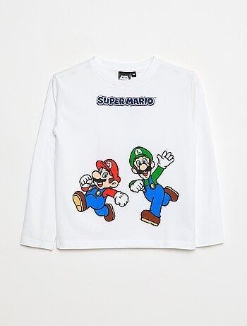 T-shirt 'Fashion UK' 'Mario' in cotone