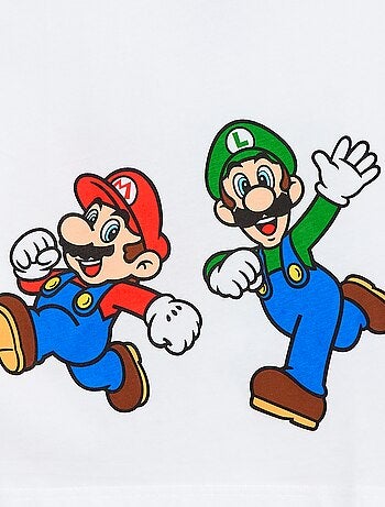 T-shirt 'Fashion UK' 'Mario' in cotone