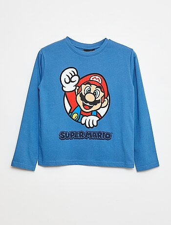 T-shirt 'Fashion UK' 'Mario' in cotone