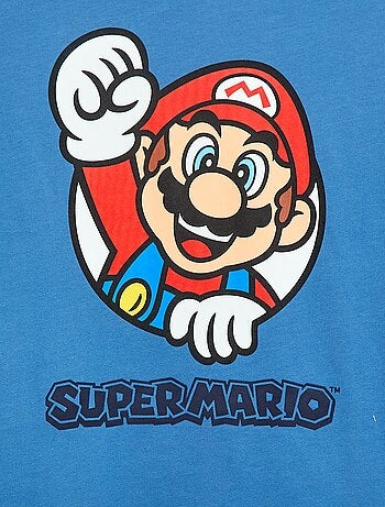 T-shirt 'Fashion UK' 'Mario' in cotone