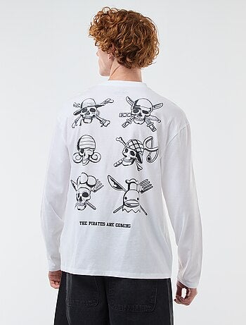 T-shirt 'fashion UK' One piece' maniche corte