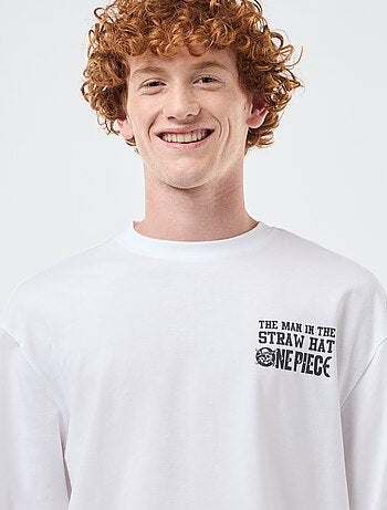 T-shirt 'fashion UK' One piece' maniche corte