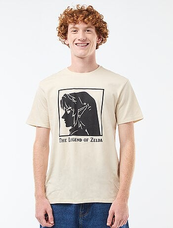 T-shirt 'Fashion UK' 'Zelda' in cotone