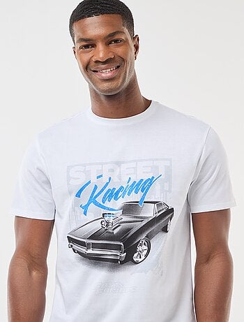 T-shirt 'Fast and Furious' a maniche corte