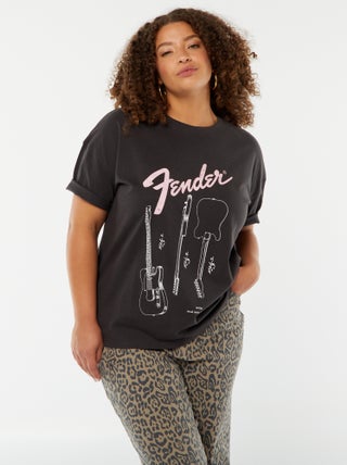 T-shirt 'Fender' a maniche corte