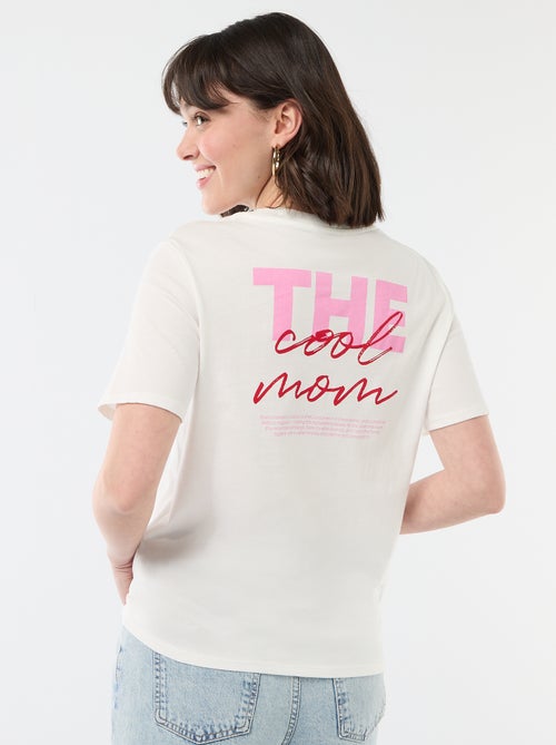 T-shirt 'Festa della Mamma' maniche corte - Kiabi