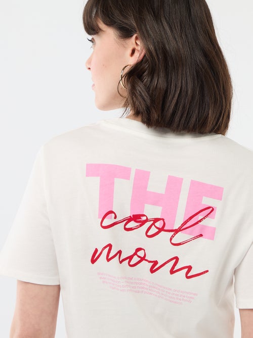 T-shirt 'Festa della Mamma' maniche corte - Kiabi