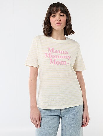 T-shirt 'Festa della Mamma' maniche corte