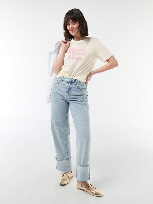 T-shirt 'Festa della Mamma' maniche corte - Kiabi