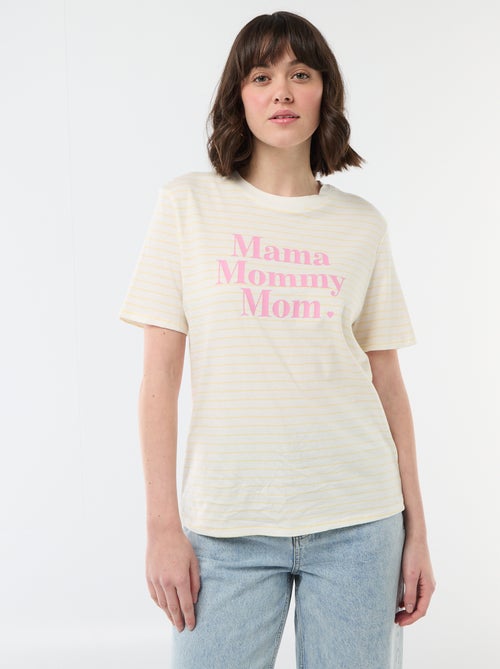 T-shirt 'Festa della Mamma' maniche corte - Kiabi
