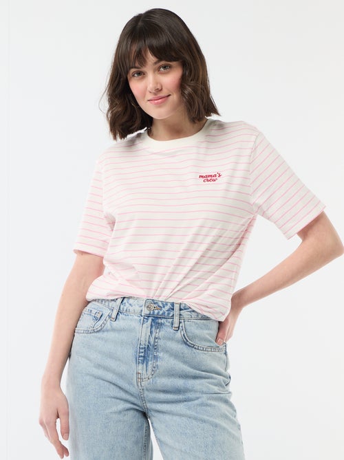 T-shirt 'Festa della Mamma' maniche corte - Kiabi