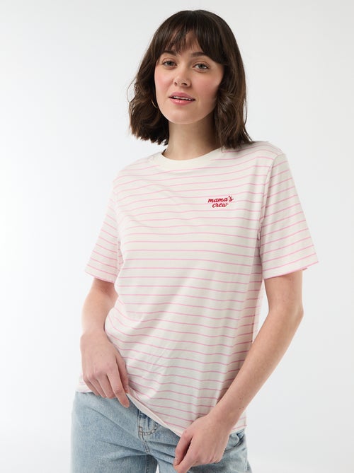 T-shirt 'Festa della Mamma' maniche corte - Kiabi