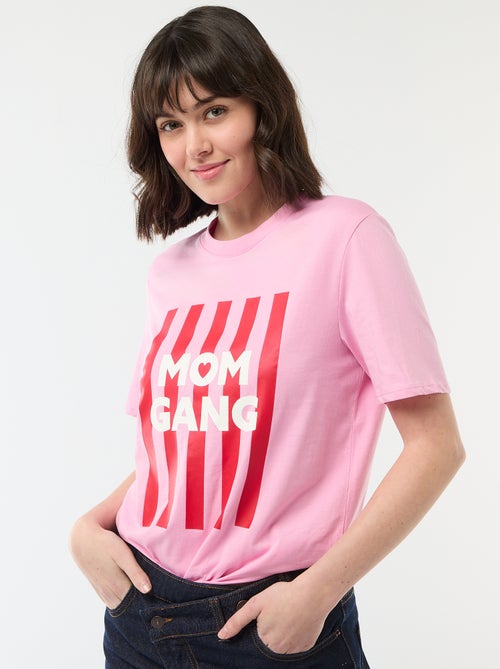 T-shirt 'Festa della Mamma' maniche corte - Kiabi