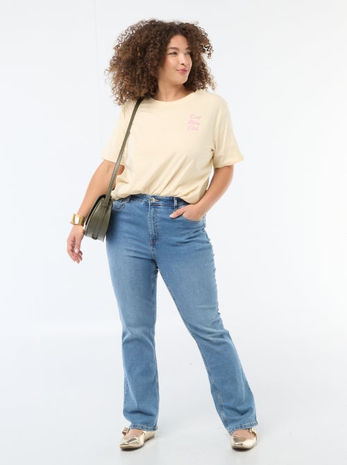 T-shirt 'Festa della Mamma' stampato maniche corte - Kiabi