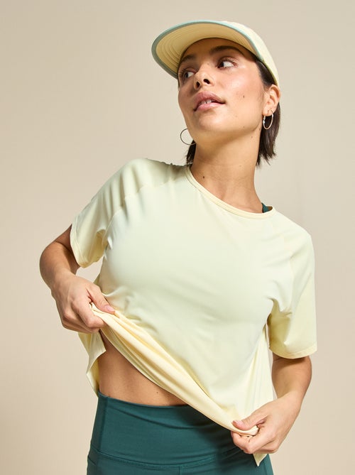 T-shirt fluida con spacco sulla schiena - (ekstract) - Kiabi