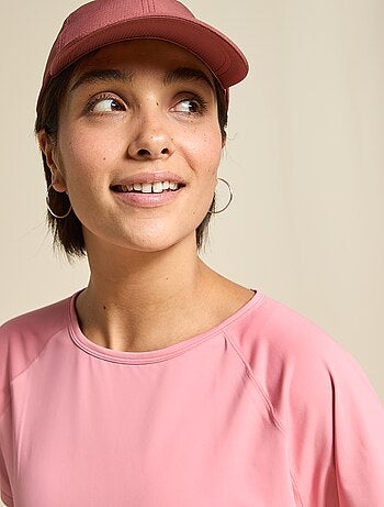 T-shirt fluida con spacco sulla schiena - (ekstract)