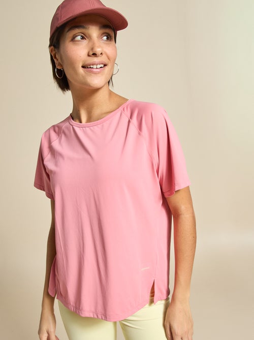 T-shirt fluida con spacco sulla schiena - (ekstract) - Kiabi