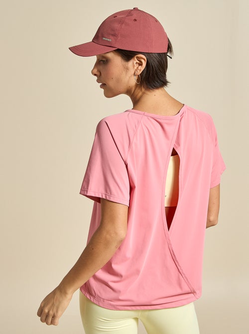 T-shirt fluida con spacco sulla schiena - (ekstract) - Kiabi