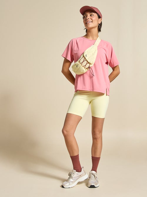 T-shirt fluida con spacco sulla schiena - (ekstract) - Kiabi