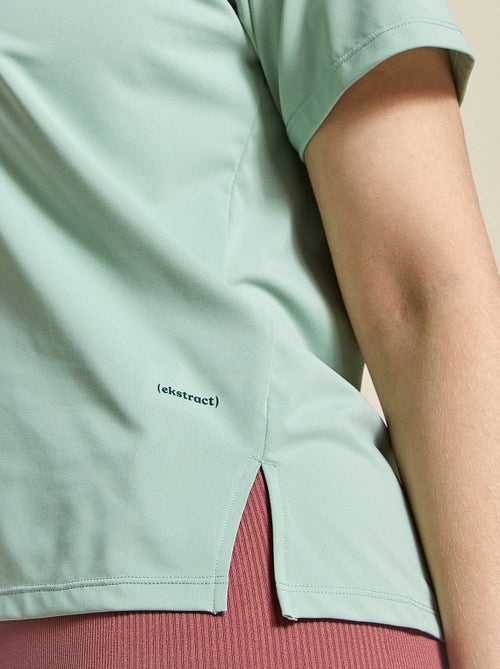 T-shirt fluida con spacco sulla schiena - (ekstract) - Kiabi