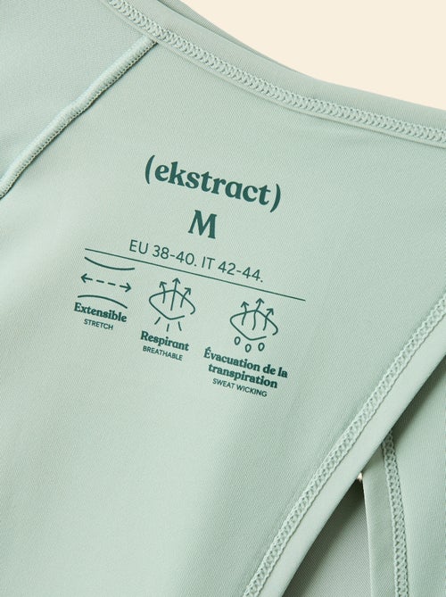 T-shirt fluida con spacco sulla schiena - (ekstract) - Kiabi