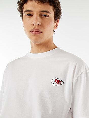 T-shirt 'Football US' 'Kansas City' a maniche corte -