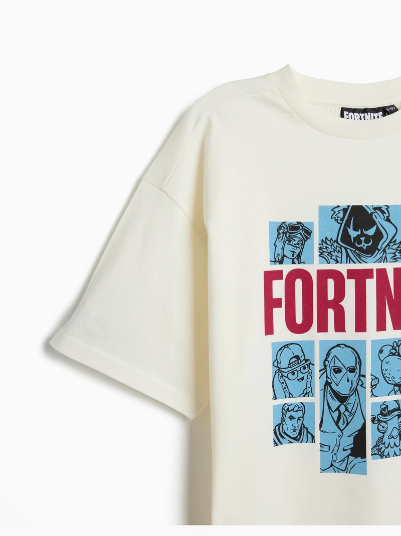 T-shirt Fortnite, MO Fashion Bianco - Kiabi