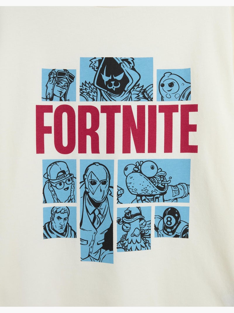 T-shirt Fortnite, MO Fashion Bianco - Kiabi