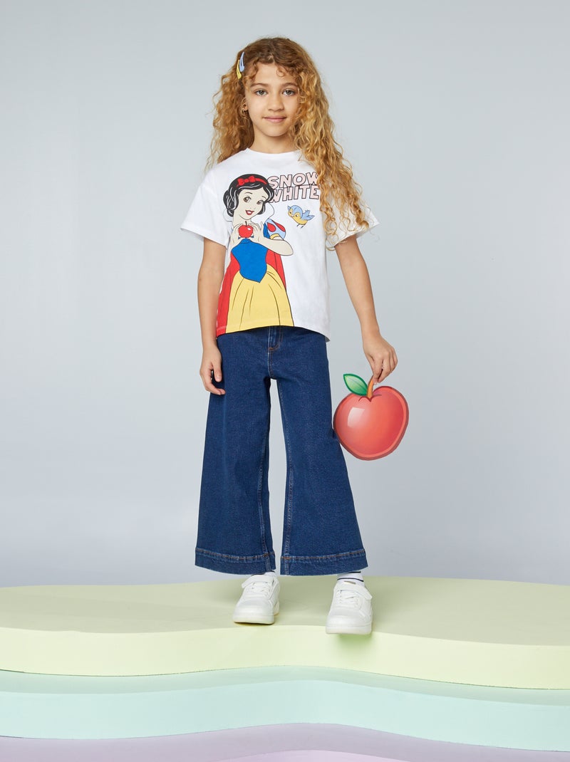 T-shirt 'Frozen' 'Disney' BIANCO - Kiabi